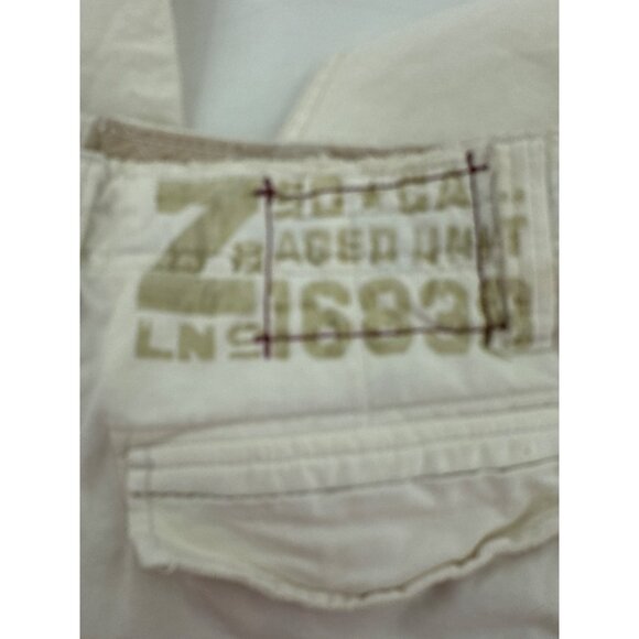 Z-Brand Mens Cargo Pants 29x32 Beige Cotton Blend Straight Leg - Picture 5 of 11